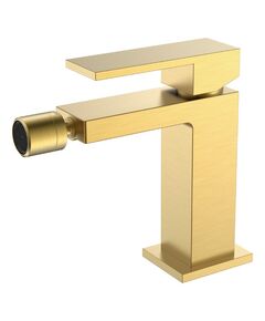 Купить Смеситель для биде Qubic Matt Gold (476-MG) по цене 18430 руб., в Санкт-Петебруге в интернет магазине 100-Систем, а также дургие товары BOHEME из раздела Смесители для биде и Смесители