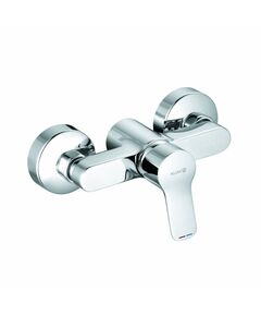 Купить KLUDI PURE&EASY Однорычажный смеситель для душа, арт. 378410565 (378410565) по цене 13630 руб., в Санкт-Петебруге в интернет магазине 100-Систем, а также дургие товары Kludi из раздела Смесители для душа без излива и Смесители для ванны и душа
