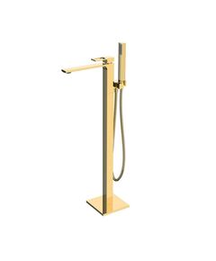 Купить Напольный смеситель для ванны, золото (LUC-FMT-ORO) по цене 81600 руб., в Санкт-Петебруге в интернет магазине 100-Систем, а также дургие товары BelBagno из раздела Напольные смесители для ванны, раковины и Смесители для ванны и душа
