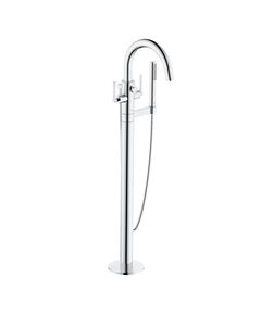 Купить KLUDI NOVA FONTE Puristic, смеситель для ванны и душа, арт. 205900515 (205900515) по цене 220090 руб., в Санкт-Петебруге в интернет магазине 100-Систем, а также дургие товары Kludi из раздела Напольные смесители для ванны, раковины и Смесители для ванны и душа