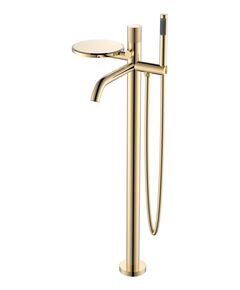 Купить Смеситель напольный STICK GOLD TOUCH GOLD (129-GG.2) по цене 66755 руб., в Санкт-Петебруге в интернет магазине 100-Систем, а также дургие товары BOHEME из раздела Напольные смесители для ванны, раковины и Смесители для ванны и душа