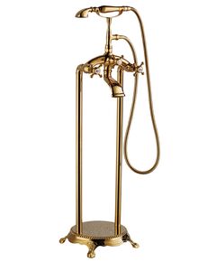 Купить Смеситель ABBER Klassik AF8415G напольный, золото (af8415g) по цене 61600 руб., в Санкт-Петебруге в интернет магазине 100-Систем, а также дургие товары ABBER из раздела Напольные смесители для ванны, раковины и Смесители для ванны и душа