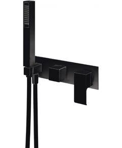 Купить Смеситель для душа Cezares PORTA-VDM2-NOP, черный (porta-vdm2-nop) по цене 55480 руб., в Санкт-Петебруге в интернет магазине 100-Систем, а также дургие товары CEZARES из раздела Встраиваемые настенные смесители для ванны и душа и Смесители для ванны и душа