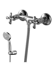 Купить Смеситель Lemark Flora LM0103C для душа (lm0103c) по цене 3960 руб., в Санкт-Петебруге в интернет магазине 100-Систем, а также дургие товары LEMARK из раздела Смесители для душа без излива и Смесители для ванны и душа
