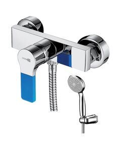 Купить Смеситель Lemark Aura LM0603C для душа (lm0603c) по цене 3590 руб., в Санкт-Петебруге в интернет магазине 100-Систем, а также дургие товары LEMARK из раздела Смесители для душа без излива и Смесители для ванны и душа