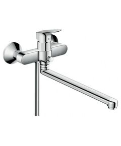 Купить HG Logis, смеситель 71402 д/ванны/душа, длинный излив, хром (71402000) по цене 18266.96 руб., в Санкт-Петебруге в интернет магазине 100-Систем, а также дургие товары HANSGROHE из раздела Смесители с длинным изливом и Смесители для ванны и душа