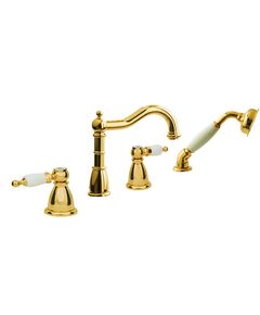 Купить BOHEME Смеситель врезной Oro 395 (395) по цене 42933 руб., в Санкт-Петебруге в интернет магазине 100-Систем, а также дургие товары BOHEME из раздела Смесители на борт ванны и Смесители для ванны и душа