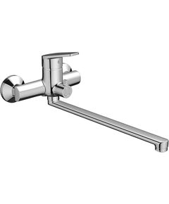 Купить D4019500 Prime new cмеситель для ванны и душа с длинным изливом и с душевым набором (d4019500) по цене 7790 руб., в Санкт-Петебруге в интернет магазине 100-Систем, а также дургие товары Dorff из раздела Смесители с длинным изливом и Смесители для ванны и душа