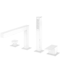 Купить Смеситель на борт ванны Cezares PORTA-BVDM4-BIO, белый (PORTA-BVDM4-BIO) по цене 94020 руб., в Санкт-Петебруге в интернет магазине 100-Систем, а также дургие товары CEZARES из раздела Смесители на борт ванны и Смесители для ванны и душа