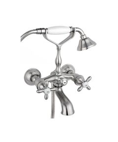 Купить Смеситель Timo Ritz 0144Y Silver cross (0144y silver cross) по цене 11920 руб., в Санкт-Петебруге в интернет магазине 100-Систем, а также дургие товары TIMO из раздела Смесители с коротким изливом и Смесители для ванны и душа