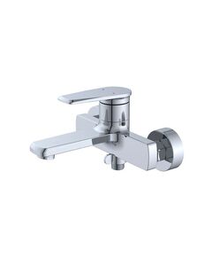 Купить Смеситель для ванны Simple AQS3038CR хром (aqs3038cr) по цене 7024.13 руб., в Санкт-Петебруге в интернет магазине 100-Систем, а также дургие товары  из раздела Смесители с коротким изливом и Смесители для ванны и душа