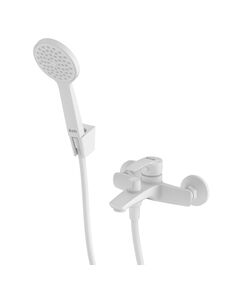 Купить Смеситель для ванны Iddis Ray RAYWT02i02 Белый (RAYWT02I02) по цене 18990 руб., в Санкт-Петебруге в интернет магазине 100-Систем, а также дургие товары IDDIS из раздела Смесители с коротким изливом и Смесители для ванны и душа