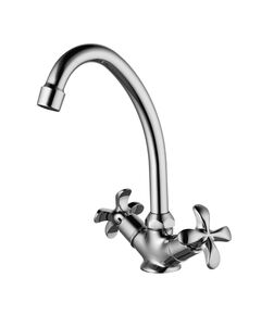 Купить Смеситель Lemark Flora LM0104C для кухни (lm0104c) по цене 3130 руб., в Санкт-Петебруге в интернет магазине 100-Систем, а также дургие товары LEMARK из раздела Вентильные смесители и Смесители для кухни