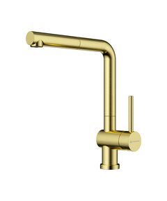 Купить Смеситель для кухни Omoikiri Akashi-S LG 4994263 Светлое золото (4994263) по цене 34488 руб., в Санкт-Петебруге в интернет магазине 100-Систем, а также дургие товары Omoikiri из раздела Рычажные смесители и Смесители для кухни