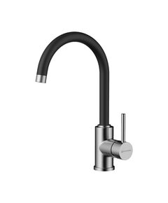 Купить Кухонный смеситель Omoikiri Shinagawa-BN-BL (4994252) по цене 10088 руб., в Санкт-Петебруге в интернет магазине 100-Систем, а также дургие товары Omoikiri из раздела Рычажные смесители и Смесители для кухни