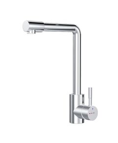 Купить F85B05000 X-Joy, смеситель для кухни с L-изливом, хром (f85b05000) по цене 5790 руб., в Санкт-Петебруге в интернет магазине 100-Систем, а также дургие товары AM.PM из раздела Рычажные смесители и Смесители для кухни