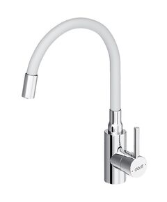 Купить D3007633 Logic кухонный смеситель с гибким изливом, белый (d3007633) по цене 5390 руб., в Санкт-Петебруге в интернет магазине 100-Систем, а также дургие товары Dorff из раздела Рычажные смесители и Смесители для кухни