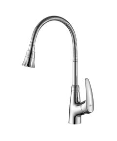 Купить Смеситель Lemark Linara LM0413C для кухни с гибким изливом (LM0413C) по цене 5990 руб., в Санкт-Петебруге в интернет магазине 100-Систем, а также дургие товары LEMARK из раздела Рычажные смесители и Смесители для кухни