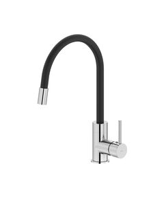 Купить Смеситель для кухни Iddis Kitchen 360 K36SBJBi05 черный/хром (K36SBJBI05) по цене 12390 руб., в Санкт-Петебруге в интернет магазине 100-Систем, а также дургие товары IDDIS из раздела Рычажные смесители и Смесители для кухни