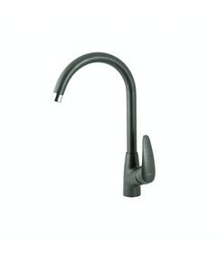 Купить Смеситель для кухни Lemark LINARA LM0405 с высоким поворотным изливом, цвет: антрацит (lm0405pan) по цене 8370 руб., в Санкт-Петебруге в интернет магазине 100-Систем, а также дургие товары LEMARK из раздела Рычажные смесители и Смесители для кухни
