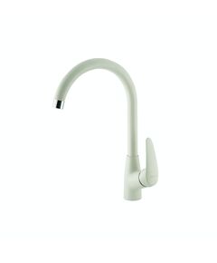 Купить Смеситель для кухни Lemark LINARA LM0405 с высоким поворотным изливом, цвет: жасмин (LM0405PJS) по цене 8370 руб., в Санкт-Петебруге в интернет магазине 100-Систем, а также дургие товары LEMARK из раздела Рычажные смесители и Смесители для кухни