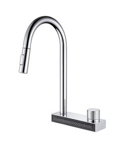 Купить Смеситель ABBER Wasser Kreis AF8114 для кухни с выдвижной лейкой, хром (AF8114) по цене 28000 руб., в Санкт-Петебруге в интернет магазине 100-Систем, а также дургие товары ABBER из раздела Рычажные смесители и Смесители для кухни