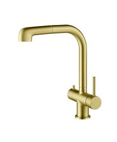 Купить Смеситель для кухни Timo Saona 2346/17FL золото матовое (2346/17fl) по цене 45716 руб., в Санкт-Петебруге в интернет магазине 100-Систем, а также дургие товары TIMO из раздела Смесители с подключением фильтра и Смесители для кухни