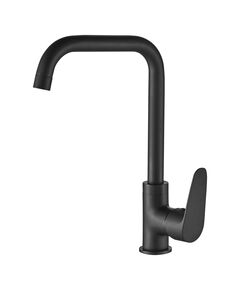 Купить Смеситель для кухни черный NOVA, NOV03-150Black (nov03-150black) по цене 3790 руб., в Санкт-Петебруге в интернет магазине 100-Систем, а также дургие товары Wesnaart из раздела Рычажные смесители и Смесители для кухни