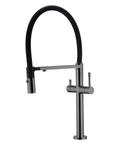 Купить Смеситель для кухни UNO SHINE GUN METAL c краном для питьевой воды (115-sgm) по цене 33890 руб., в Санкт-Петебруге в интернет магазине 100-Систем, а также дургие товары BOHEME из раздела Смесители с подключением фильтра и Смесители для кухни