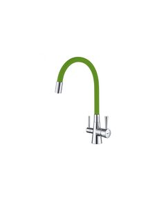 Купить Смеситель Lemark Comfort LM3075C-Green для кухни  с подключением к фильтру с питьевой водой (lm3075c-green) по цене 13840 руб., в Санкт-Петебруге в интернет магазине 100-Систем, а также дургие товары LEMARK из раздела Смесители с подключением фильтра и Смесители для кухни