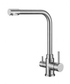 Купить Смеситель для кухни BelBagno Nova BB-LAM15A-IN Сатин (bb-lam15-in) по цене 19940 руб., в Санкт-Петебруге в интернет магазине 100-Систем, а также дургие товары BelBagno из раздела Смесители с подключением фильтра и Смесители для кухни