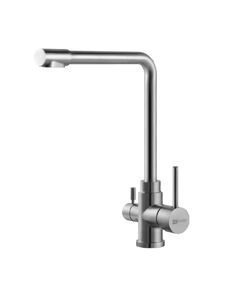 Купить Смеситель Lemark Expert LM5060S для кухни  с подключением к фильтру с питьевой водой (lm5060s) по цене 20500 руб., в Санкт-Петебруге в интернет магазине 100-Систем, а также дургие товары LEMARK из раздела Смесители с подключением фильтра и Смесители для кухни