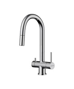 Купить Кухонный смеситель Omoikiri Akita-S-C (4994330) по цене 47088 руб., в Санкт-Петебруге в интернет магазине 100-Систем, а также дургие товары Omoikiri из раздела Смесители с подключением фильтра и Смесители для кухни