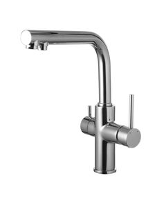 Купить Смеситель Lemark Comfort LM3060C для кухни с подключением к фильтру с питьевой водой (lm3060c) по цене 20810 руб., в Санкт-Петебруге в интернет магазине 100-Систем, а также дургие товары LEMARK из раздела Смесители с подключением фильтра и Смесители для кухни