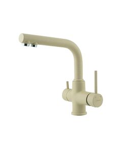 Купить Смеситель для кухни Lemark COMFORT LM3061 с подключением к фильтру питьевой воды, цвет: бежевый (lm3061pbg) по цене 22370 руб., в Санкт-Петебруге в интернет магазине 100-Систем, а также дургие товары LEMARK из раздела Смесители с подключением фильтра и Смесители для кухни