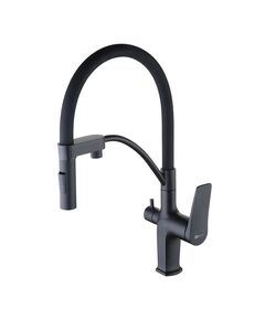 Купить Смеситель Lemark Bronx LM3761BL для кухни с подключением к фильтру с питьевой водой (lm3761bl) по цене 29390 руб., в Санкт-Петебруге в интернет магазине 100-Систем, а также дургие товары LEMARK из раздела Смесители с подключением фильтра и Смесители для кухни