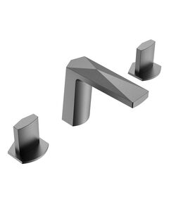 Купить Смеситель врезной на 3отв. VENTURO Gun Metall, ручка ICE (150-gm-ice) по цене 49467 руб., в Санкт-Петебруге в интернет магазине 100-Систем, а также дургие товары BOHEME из раздела Вентильные смесители и Смесители для раковины
