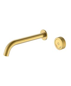 Купить Смеситель автоматический для раковины из стены на 2 отв. TECH Matt Gold (158/2-mg) по цене 27373 руб., в Санкт-Петебруге в интернет магазине 100-Систем, а также дургие товары BOHEME из раздела Встраиваемые настенные смесители для раковины и Смесители для раковины