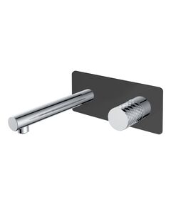 Купить Смеситель STICK из стены BLACK DIAMOND CHROME (125-BCR) по цене 23605 руб., в Санкт-Петебруге в интернет магазине 100-Систем, а также дургие товары BOHEME из раздела Встраиваемые настенные смесители для раковины и Смесители для раковины