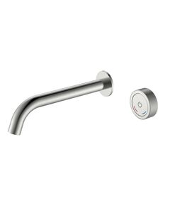 Купить Смеситель автоматический для раковины из стены на 2 отв. TECH Nikel Brush (158/2-NB) по цене 27373 руб., в Санкт-Петебруге в интернет магазине 100-Систем, а также дургие товары BOHEME из раздела Встраиваемые настенные смесители для раковины и Смесители для раковины