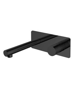 Купить Смеситель STICK из стены BLACK DIAMOND BLACK (125-BB) по цене 24048 руб., в Санкт-Петебруге в интернет магазине 100-Систем, а также дургие товары BOHEME из раздела Встраиваемые настенные смесители для раковины и Смесители для раковины