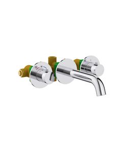 Купить Смеситель для раковины встроенный с термостатом Timo Saona 2381/00SM хром (2381/00sm) по цене 44570 руб., в Санкт-Петебруге в интернет магазине 100-Систем, а также дургие товары TIMO из раздела Встраиваемые настенные смесители для раковины и Смесители для раковины