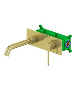 Купить Смеситель Timo Saona 2371/17SM для раковины скрытого монтажа, золоо матовое (2371/17SM) по цене 27992 руб., в Санкт-Петебруге в интернет магазине 100-Систем, а также дургие товары TIMO из раздела Встраиваемые настенные смесители для раковины и Смесители для раковины