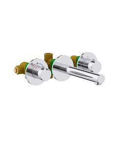 Купить Смеситель TIMO Saona 2382/00SM для раковины встроенный с термостатом, хром (2382/00sm) по цене 44570 руб., в Санкт-Петебруге в интернет магазине 100-Систем, а также дургие товары TIMO из раздела Встраиваемые настенные смесители для раковины и Смесители для раковины