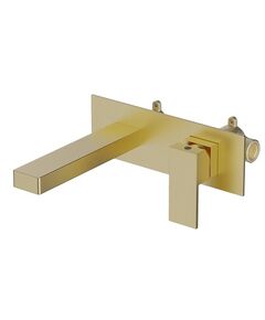 Купить Смеситель для раковины Timo Selene 2071/17SM Золото матовое (2071/17sm) по цене 29590 руб., в Санкт-Петебруге в интернет магазине 100-Систем, а также дургие товары TIMO из раздела Встраиваемые настенные смесители для раковины и Смесители для раковины