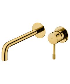 Купить BOHEME Смеситель для умывальника мз стены, Uno. Gold 465-G (465-G) по цене 27520 руб., в Санкт-Петебруге в интернет магазине 100-Систем, а также дургие товары BOHEME из раздела Встраиваемые настенные смесители для раковины и Смесители для раковины
