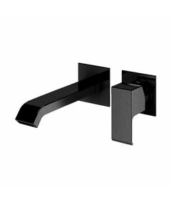 Купить Смеситель для раковины Cezares PORTA-BLI2-NOP, черный (porta-bli2-nop) по цене 38300 руб., в Санкт-Петебруге в интернет магазине 100-Систем, а также дургие товары CEZARES из раздела Встраиваемые настенные смесители для раковины и Смесители для раковины