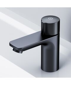 Купить смеситель AM.PM X-Joy TouchReel д/умывальника F85A02522 чёрный (f85a02522) по цене 6390 руб., в Санкт-Петебруге в интернет магазине 100-Систем, а также дургие товары AM.PM из раздела Кнопочные смесители и Смесители для раковины