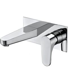 Купить Смеситель ABBER Eleganz AF8312 для раковины скрытого монтажа, хром (af8312) по цене 11200 руб., в Санкт-Петебруге в интернет магазине 100-Систем, а также дургие товары ABBER из раздела Встраиваемые настенные смесители для раковины и Смесители для раковины