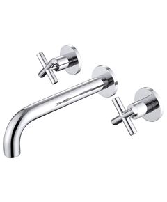 Купить Смеситель ABBER Wasser Kreis AF81121 для раковины скрытого монтажа, хром (af81121) по цене 14000 руб., в Санкт-Петебруге в интернет магазине 100-Систем, а также дургие товары ABBER из раздела Встраиваемые настенные смесители для раковины и Смесители для раковины
